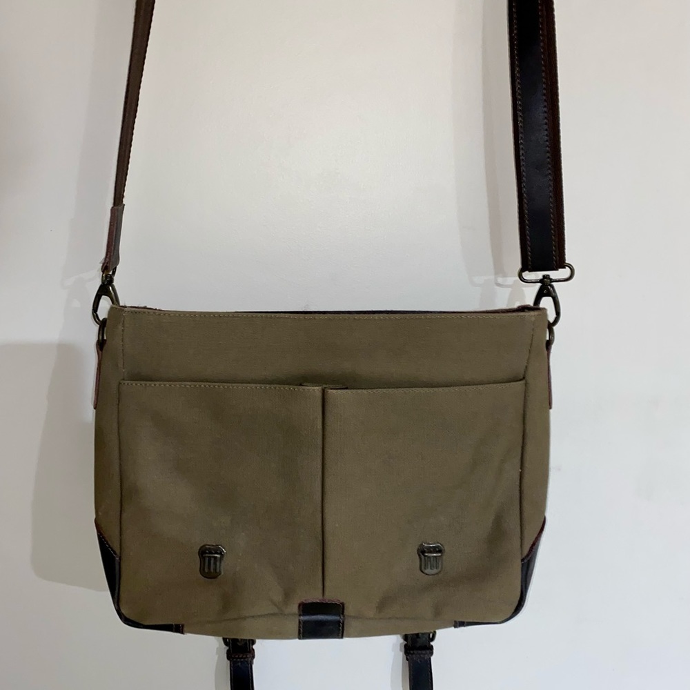 Leather Computer Bag - Picture 7 of 12